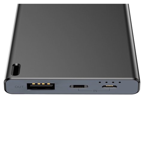 Power bank Baseus BS-10KP103, 10000 мАч, USB-выход 5В 2А, 128×63×13 мм, черный, #PPALL-QK1G Превью 2