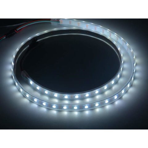Світлодіодна стрічка SMD5050 SK6812 (1800-7000 K, біла, з управлінням, IP67, 5 В, 60 діодів/м, 1 м) Прев'ю 3