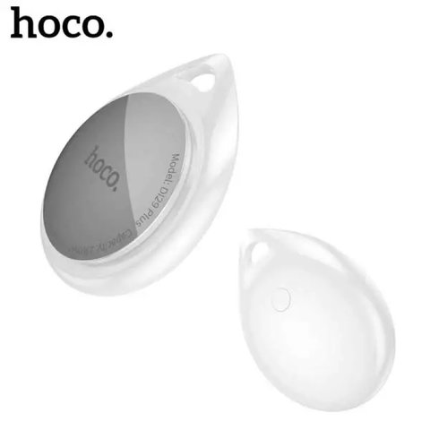 Розумний брелок для пошуку Hoco DI29 Plus, GPS-трекер, білий, AirTag, #6942007613590 Прев'ю 2
