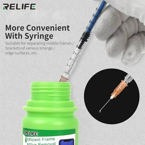 Очиститель RELIFE RL-518A, для демонтажа рамки, 250 мл Превью 4