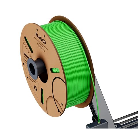 Филамент для 3D-принтера ELEGOO PLA Neon Green, 1 кг Превью 1