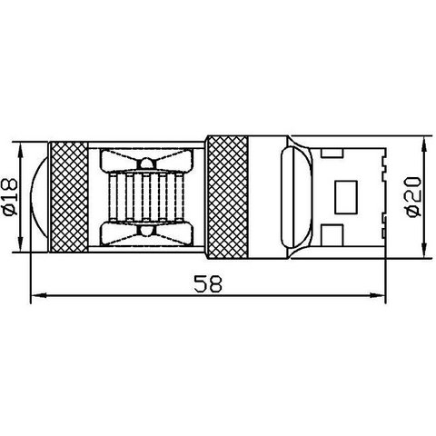 Bombilla LED para luz de freno UP-7G-T20DWB-30W(7443) (luz blanca, 12-24 V) Vista previa  2