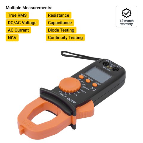 Digital Clamp Meter Accta AT-600A Preview 1