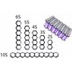 Holder for Batteries 18650, (cell, 1x3) Preview 1