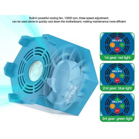 UV Lamp RELIFE RL-014C, (with fan, with battery, 2in1) Preview 4