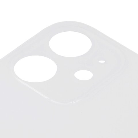 Housing Back Cover compatible with iPhone 11, (white, no need to remove the camera glass, Original (PRC), big hole) Preview 1