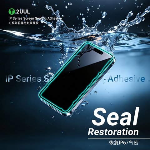 Etiqueta de pantalla 2UUL SA13M puede usarse con Apple iPhone 13 mini, 5 uds., adhesive Vista previa  4
