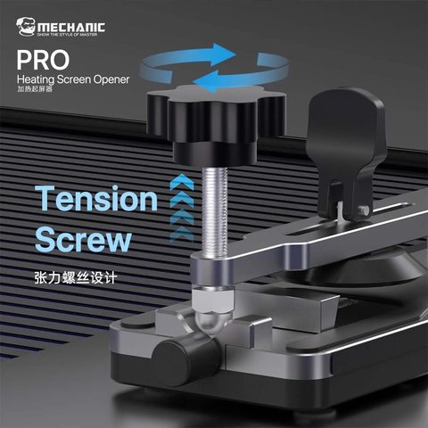 Soporte Mechanic PRO, para desensamblar dispositivos móviles, con control de temperatura hasta 150 °C, con calefacción, 150W Vista previa  4