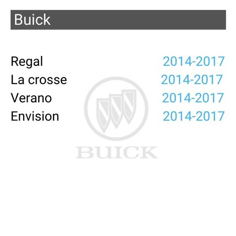 Wireless CarPlay and Android Auto Adapter for GM Buick Regal/La crosse/Verano/Envision 2014-2017 Preview 1