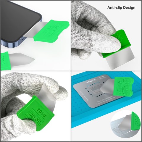 Espátula RELIFE  TD1-B, para desensamblar dispositivos móviles, metal Vista previa  3