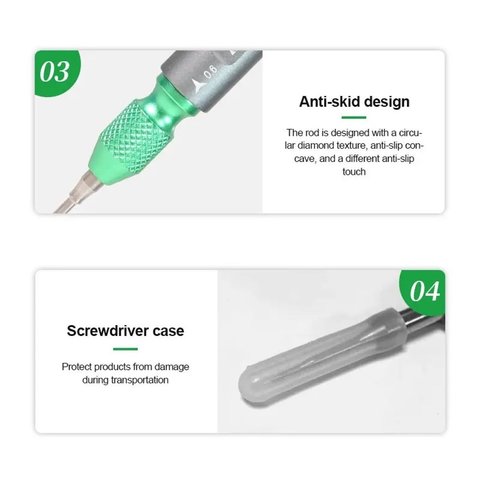 Destornillador Tri-Wing RELIFE RL-724/Y0.6, Tri-Point Vista previa  6