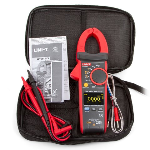 Цифрові струмовимірювальні кліщі UNI-T UTM 1216D (UT216D) Прев'ю 1