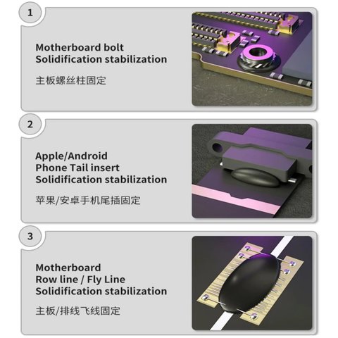 Паяльная маска Mechanic SU3, красная, 10 мл, ультрафиолетовая Превью 5