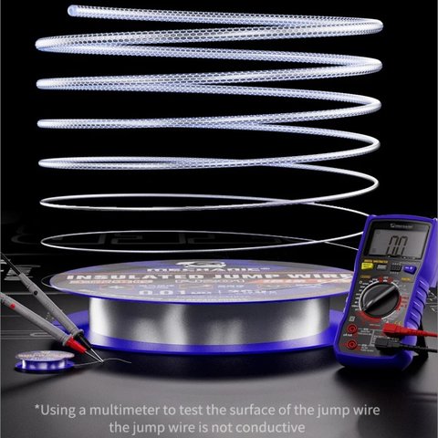 Дріт для відновлення доріжок Mechanic FJ201, мідний, 0,01 мм, 200 м Прев'ю 1