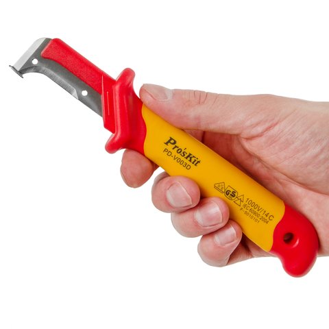 Ніж дя зачищення кабелю Pro'sKit PD-V003D Прев'ю 1