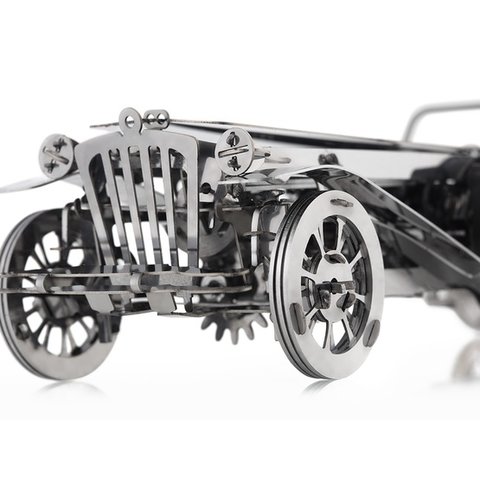 Металический механический 3D-пазл Time4Machine Glorious Cabrio Превью 3