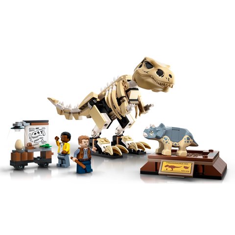 Конструктор LEGO Jurassic World Виставковий скелет тиранозавра 76940 Прев'ю 5