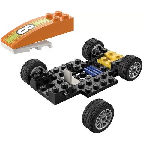 Конструктор LEGO City Перегоновий автомобіль (60322) Прев'ю 3
